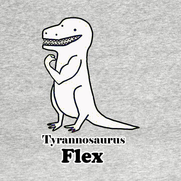 tyrannosaurus flex by elmouden123